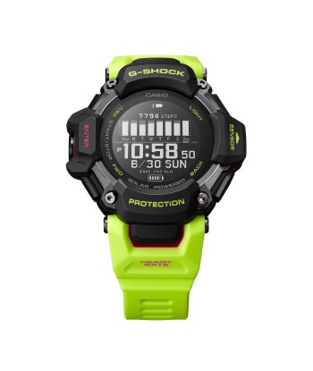 CASIO G-SHOCK GBDH2000-1A9 Yellow Move Heart Rate Monitor GPS Solar Activity Watch en stock