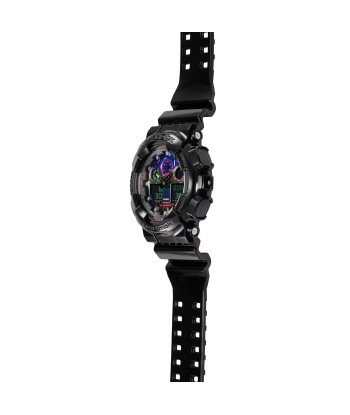 CASIO G-SHOCK GA100RGB-1A Garish Rainbow Gamers RGB Watch 50-70% off 