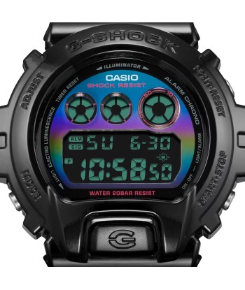 Casio G-Shock DW6900RGB-1 Rainbow Glossy Black Gamers Digital Watch JUSQU'A -70%! 