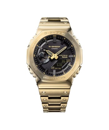 Casio G-Shock Full Metal Gold Steel Solar Bluetooth 2100 CasiOak GMB2100GD-9A Amélioration de cerveau avec