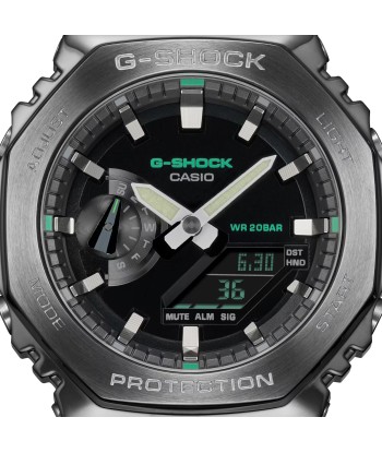 Casio G-Shock Metal Bezel CasiOak GM2100CB-3A GM2100 Ultility Watch Green Canvas les muscles