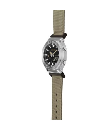 Casio G-Shock Metal Bezel CasiOak GM2100C-5A GM2100 Ultility Watch Tan Canvas Economisez 