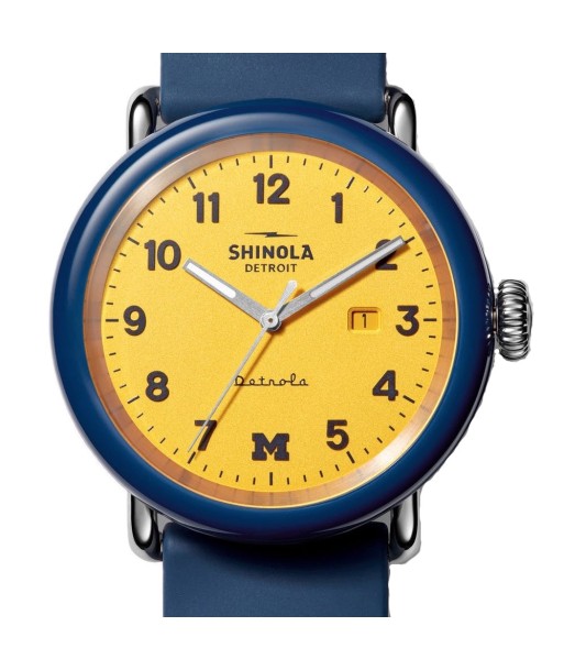 Shinola 43MM Detrola Wolverine Maize Dial Watch S0120161968 acheter