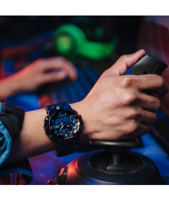 CASIO G-SHOCK GA700RGB-1A Rainbow Glossy Black Gamers Watch livraison et retour toujours gratuits