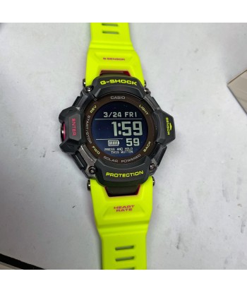 CASIO G-SHOCK GBDH2000-1A9 Yellow Move Heart Rate Monitor GPS Solar Activity Watch en stock