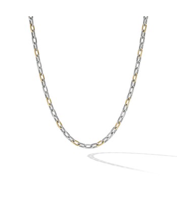 DY Madison Chain Necklace in Sterling Silver with 18K Yellow Gold, 5.5MM Les magasins à Paris et en Île-de-France