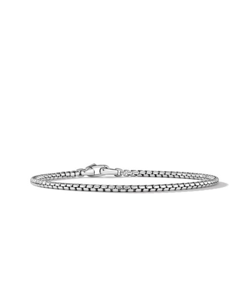 David Yurman Gents Box Chain Bracelet in Sterling Silver de France