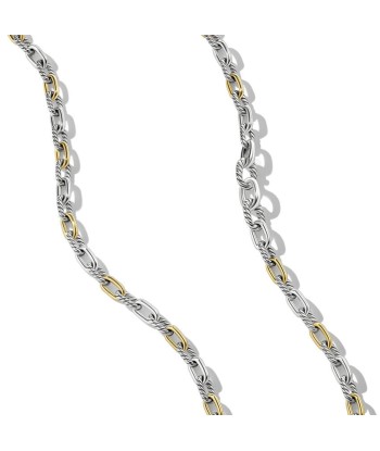 DY Madison Chain Necklace in Sterling Silver with 18K Yellow Gold, 5.5MM Les magasins à Paris et en Île-de-France