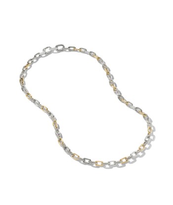 DY Madison Chain Necklace in Sterling Silver with 18K Yellow Gold, 5.5MM Les magasins à Paris et en Île-de-France