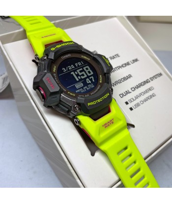 CASIO G-SHOCK GBDH2000-1A9 Yellow Move Heart Rate Monitor GPS Solar Activity Watch en stock