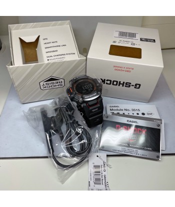 CASIO G-SHOCK GBDH2000-1A Move Heart Rate Monitor GPS Solar Activity Watch sur le site 