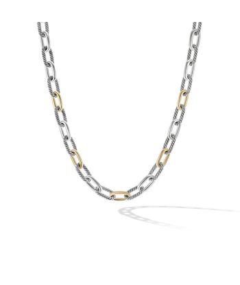 DY Madison Chain Necklace in Sterling Silver with 18K Yellow Gold, 11MM Comment ça marche