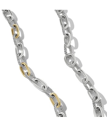 DY Madison Chain Necklace in Sterling Silver with 18K Yellow Gold, 11MM Comment ça marche