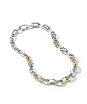 DY Madison Chain Necklace in Sterling Silver with 18K Yellow Gold, 11MM Comment ça marche