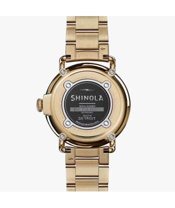 Shinola Runwell 41mm Deep Teal Green Gold Watch S0120291084 suggérées chez