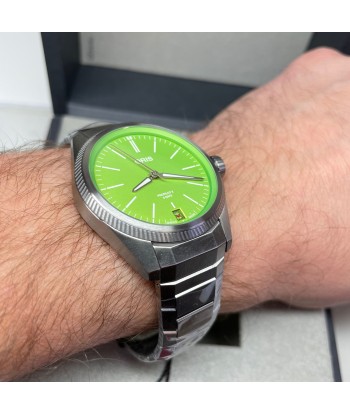 Oris ProPilot X Kermit Frog Muppets Calibre 400 Titanium Green Dial Watch 39mm Toutes les collections ici