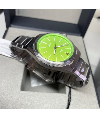 Oris ProPilot X Kermit Frog Muppets Calibre 400 Titanium Green Dial Watch 39mm Toutes les collections ici