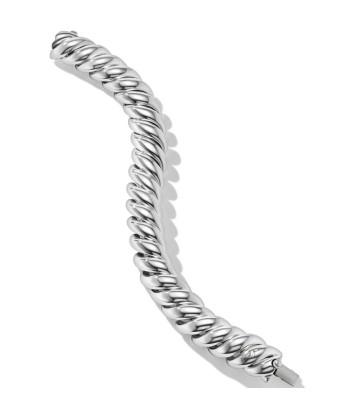 David Yurman Sculpted Cable Bracelet in Sterling Silver, 14MM de technologie