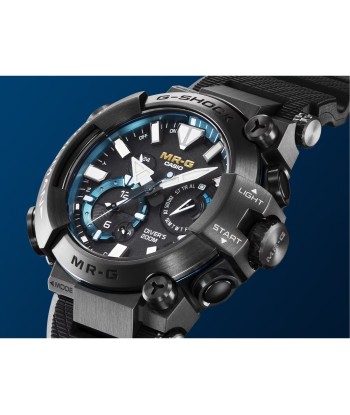 Casio G-Shock MRG Frogman MRGBF1000R-1A Blue Titanium Dive Watch Comparez et commandez 