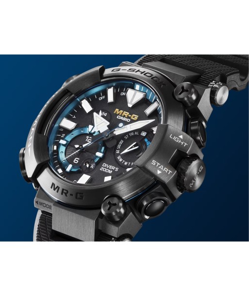 Casio G-Shock MRG Frogman MRGBF1000R-1A Blue Titanium Dive Watch Comparez et commandez 