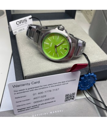 Oris ProPilot X Kermit Frog Muppets Calibre 400 Titanium Green Dial Watch 39mm Toutes les collections ici