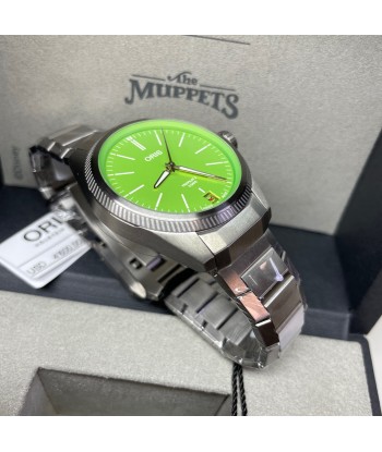 Oris ProPilot X Kermit Frog Muppets Calibre 400 Titanium Green Dial Watch 39mm Toutes les collections ici