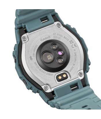 CASIO G-SHOCK DWH5600-2 Teal Move Heart Rate Monitor Solar Activity Watch une grave pollution 