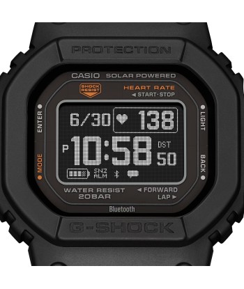 CASIO G-SHOCK DWH5600-1 Black Move Heart Rate Monitor Solar Activity Watch 50% de réduction en Octobre 2024