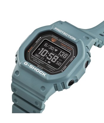 CASIO G-SHOCK DWH5600-2 Teal Move Heart Rate Monitor Solar Activity Watch une grave pollution 