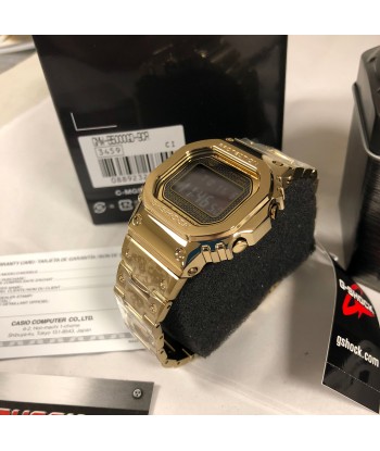 CASIO G-SHOCK GMW-B5000GD-9 Bluetooth Model Full Metal Gold Solar Square Watch Steel acheter