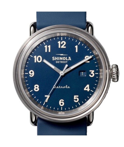 Shinola 43MM Detrola Daily Wear All Blue Quartz Watch S0120161963 online