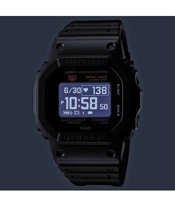 CASIO G-SHOCK DWH5600-1 Black Move Heart Rate Monitor Solar Activity Watch 50% de réduction en Octobre 2024