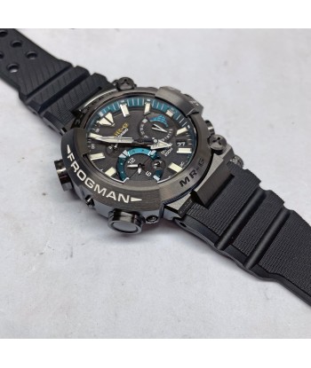 Casio G-Shock MRG Frogman MRGBF1000R-1A Blue Titanium Dive Watch Comparez et commandez 