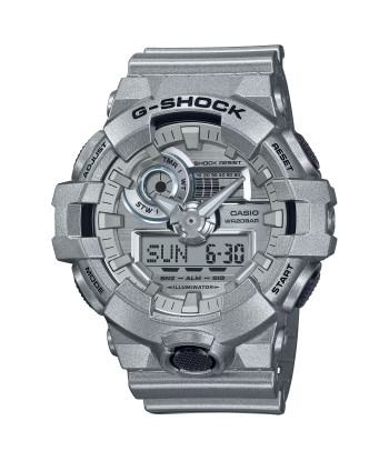 CASIO G-SHOCK GA700FF-8A Forgotten Future Silver Metallic Skeleton Watch Comment ça marche