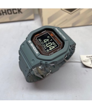 CASIO G-SHOCK DWH5600-2 Teal Move Heart Rate Monitor Solar Activity Watch une grave pollution 