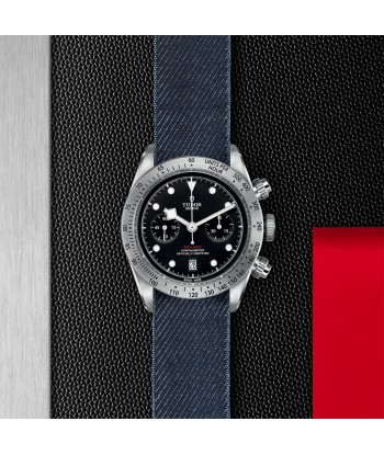 Pre-owned Tudor Black Bay Chronograph 41mm Steel Watch M79350 Denim du meilleur 