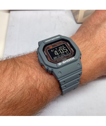 CASIO G-SHOCK DWH5600-2 Teal Move Heart Rate Monitor Solar Activity Watch une grave pollution 