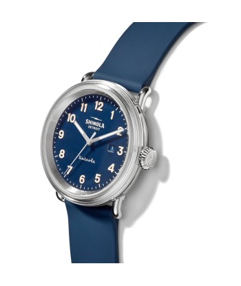 Shinola 43MM Detrola Daily Wear All Blue Quartz Watch S0120161963 online