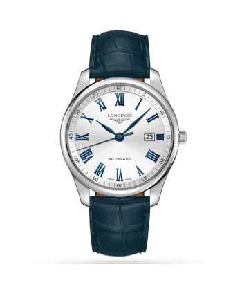 Longines Masters Collection 42MM Automatic Silver Dial Blue Strap Watch L28934792 Comparez plus de prix