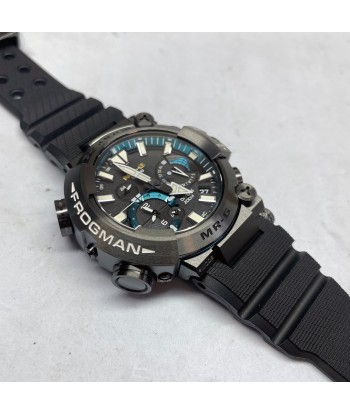 Casio G-Shock MRG Frogman MRGBF1000R-1A Blue Titanium Dive Watch Comparez et commandez 