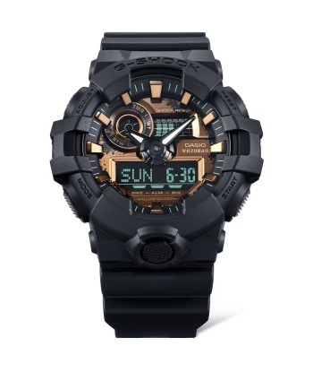 CASIO G-SHOCK Black & Rust Color GA700RC-1A Watch de technologie