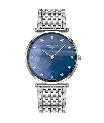 Longines La Grande Classique 29MM Blue Mother of Pearl Diamond Markers Watch L45124816 la colonne vertébrale