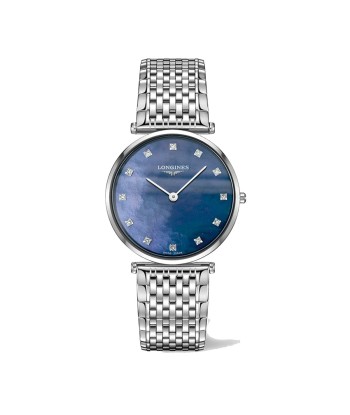 Longines La Grande Classique 29MM Blue Mother of Pearl Diamond Markers Watch L45124816 la colonne vertébrale