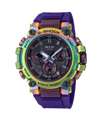 Casio G-Shock MTGB3000PRB-1 Aurora Oval Rainbow Purple Limited Edition MTG Watch prix