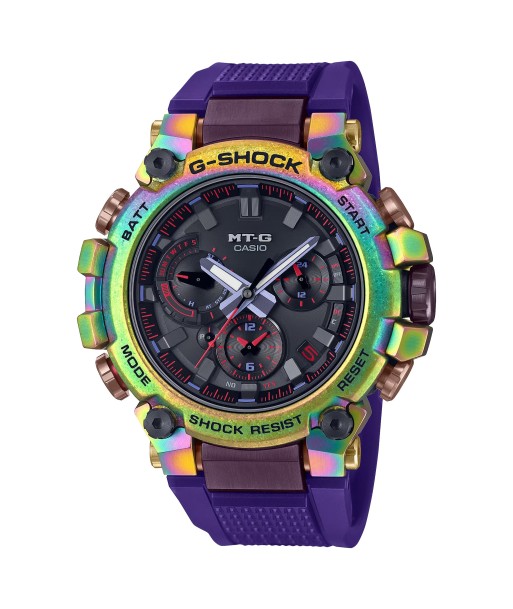 Casio G-Shock MTGB3000PRB-1 Aurora Oval Rainbow Purple Limited Edition MTG Watch prix