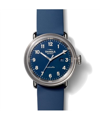 Shinola 43MM Detrola Daily Wear All Blue Quartz Watch S0120161963 online