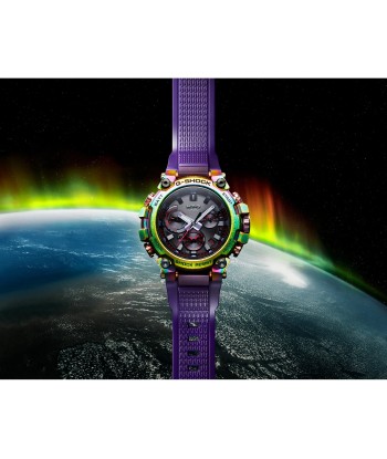 Casio G-Shock MTGB3000PRB-1 Aurora Oval Rainbow Purple Limited Edition MTG Watch prix