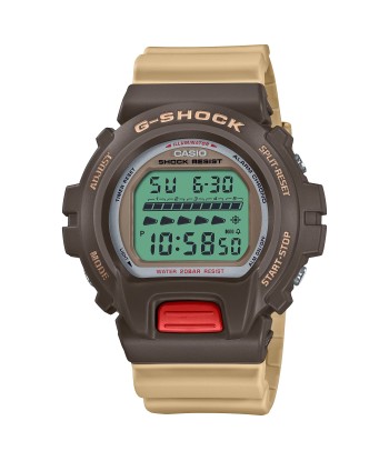 Casio G-Shock DW6600PC-5 Vintage Colors Brown Tan Digital Watch la colonne vertébrale