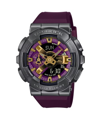 Casio G-Shock GM110CL-6A Classy Off-Road Purple Rainbow Metal Watch destockage