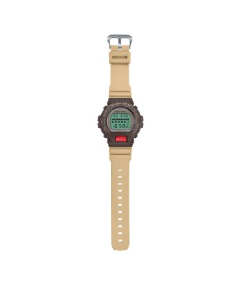 Casio G-Shock DW6600PC-5 Vintage Colors Brown Tan Digital Watch la colonne vertébrale